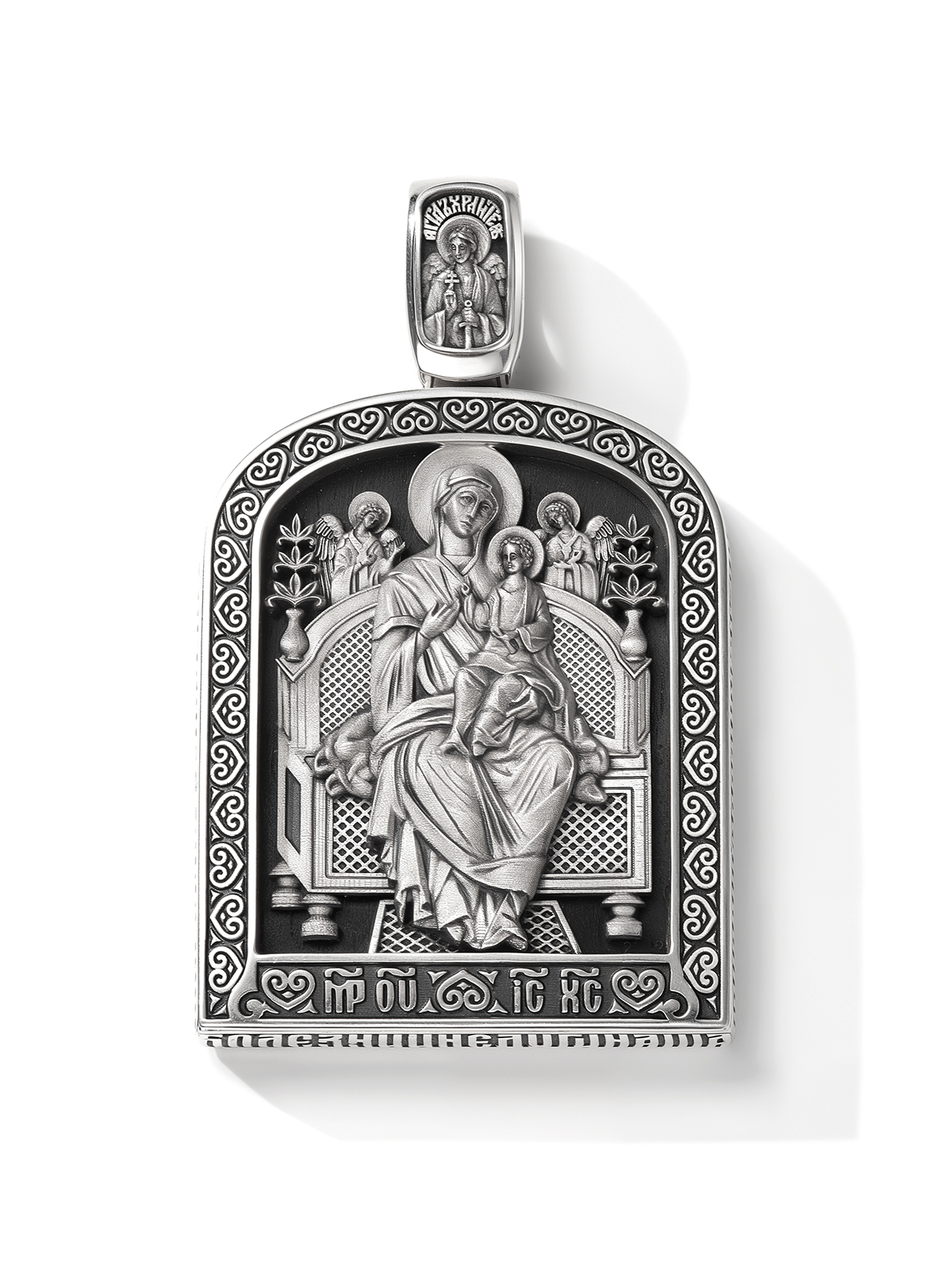91006000003 Деревянная подвеска (Ag 925)