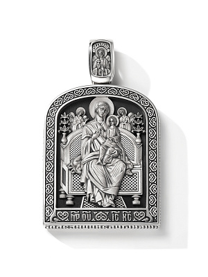 91006000003 Деревянная подвеска (Ag 925)